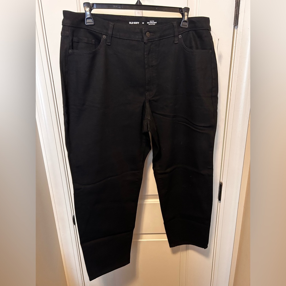 Old Navy Women's Black Relaxed Jeans